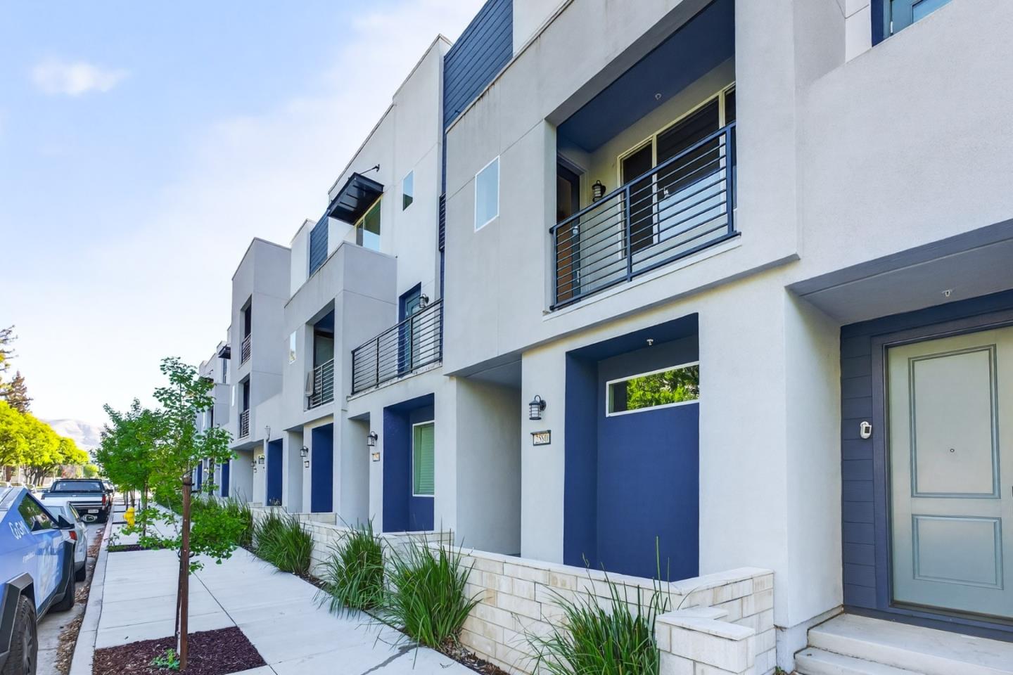 2580 Gimelli Way San Jose, CA 95133 - Photo 2 of 50 a front view of a building with a yellow lighting