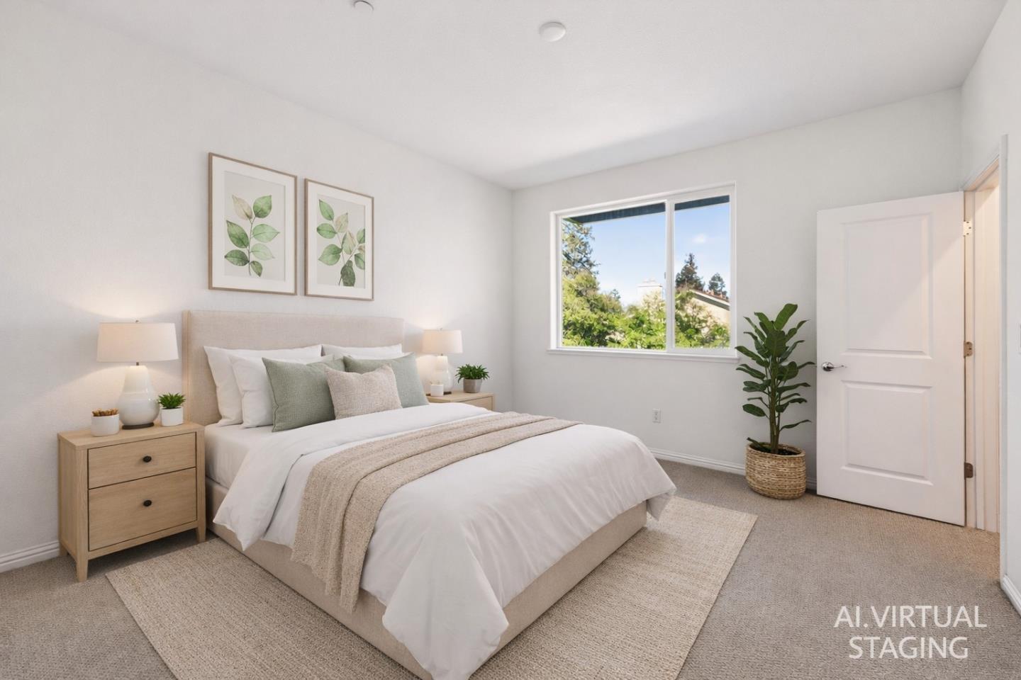 2580 Gimelli Way San Jose, CA 95133 - Photo 22 of 50 a bedroom with a large bed and a window