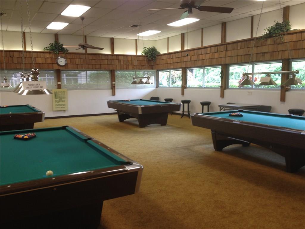 1225 Northwest 21st Street, Unit 912 Stuart, FL 34994 - Photo 26 of 34 Clubhouse Billiards Room