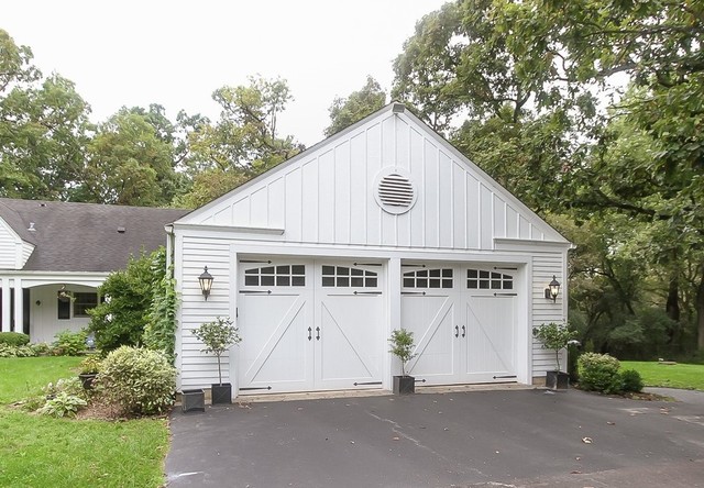 591 Plum Tree Road Barrington Hills, IL 60010 - Photo 25 of 30 a view of a house with a yard and garage