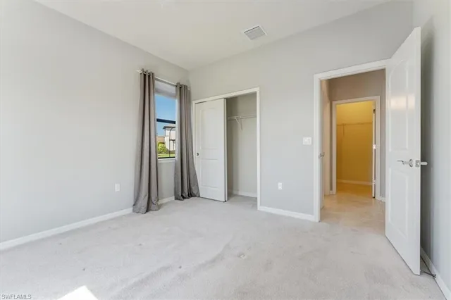 a view of empty room