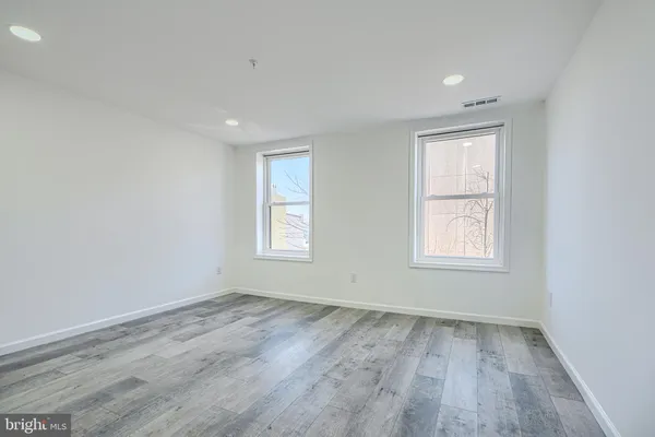 wooden floor in an empty room