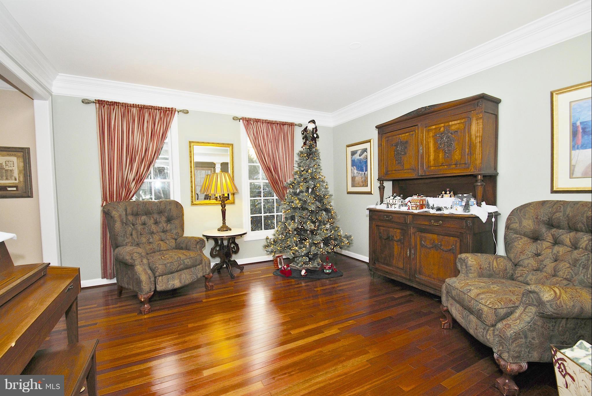 201 Ladybug Way Edgewater, MD 21037 - Photo 3 of 30 Living room with brazilian cherry hardwood floors