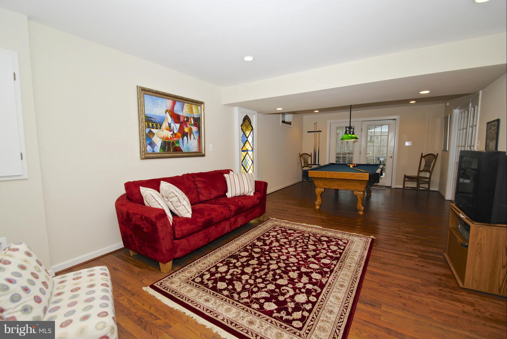 201 Ladybug Way Edgewater, MD 21037 - Photo 23 of 30 Large walkout basement with pergo floors