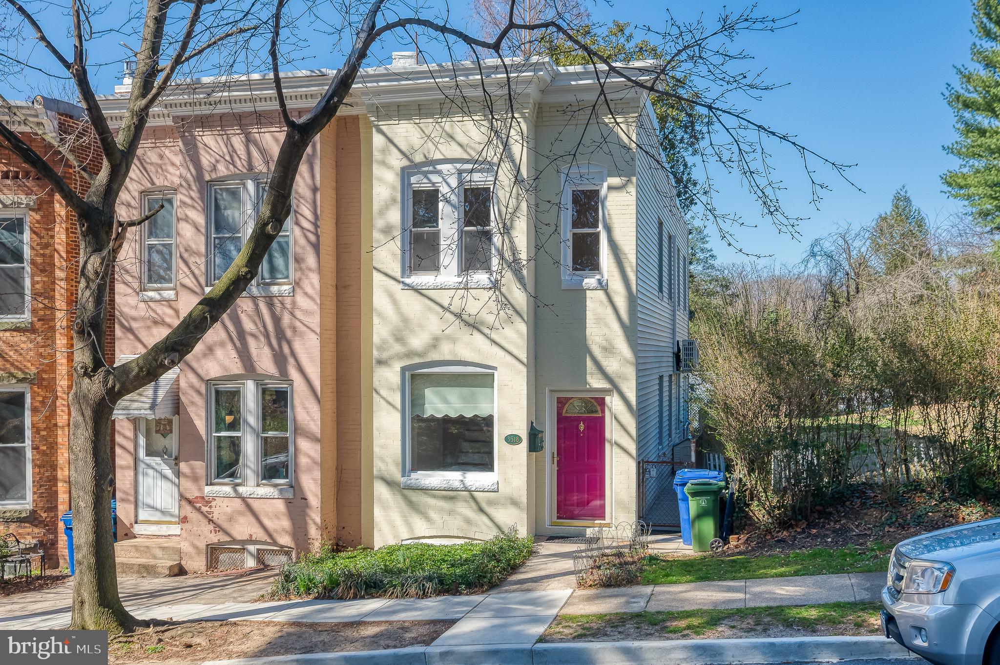 3518 Poole Street Baltimore, MD 21211 - Photo 1 of 59 a front view of a house with a yard