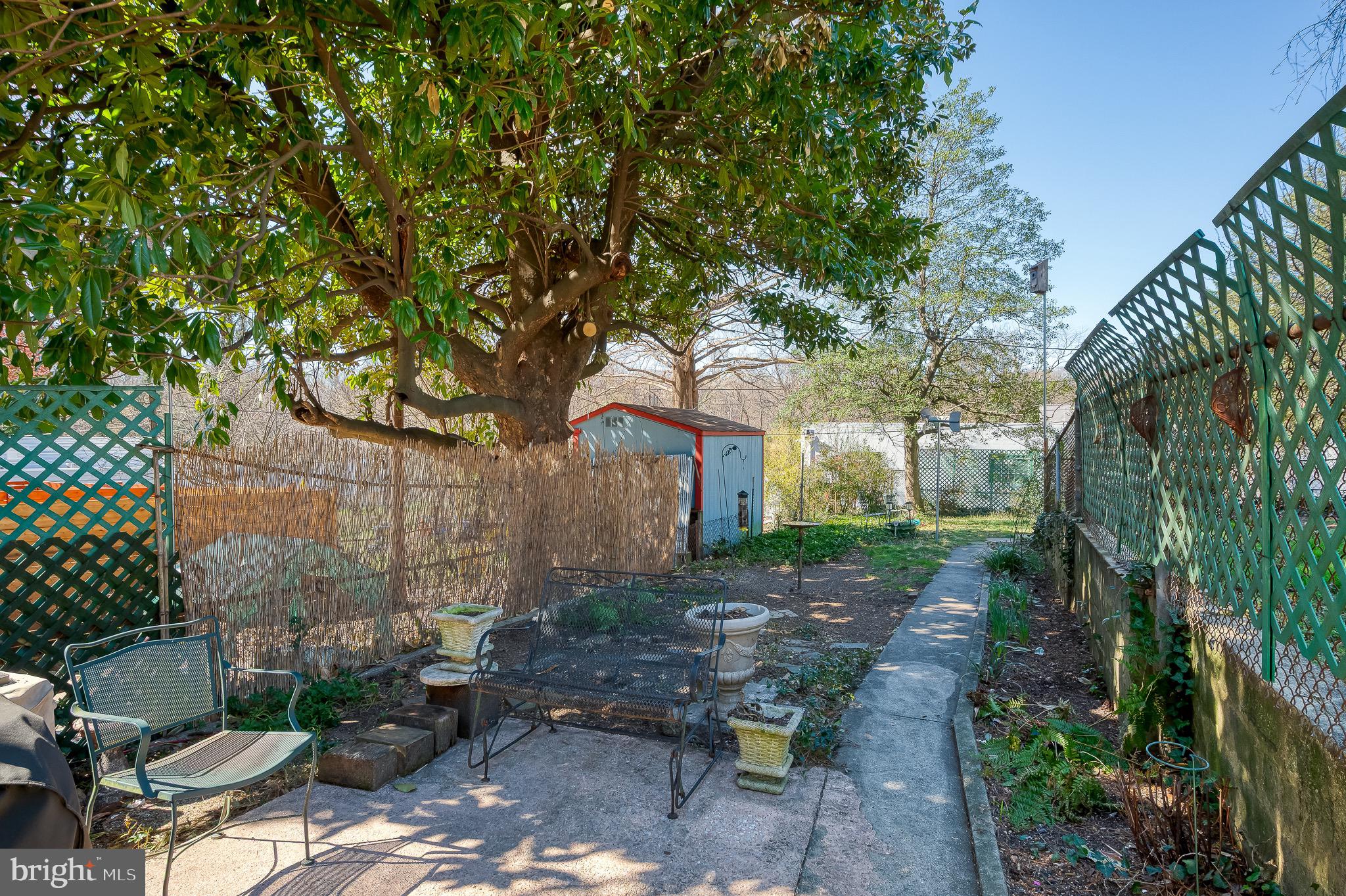 3518 Poole Street Baltimore, MD 21211 - Photo 45 of 59 a view of a patio in backyard