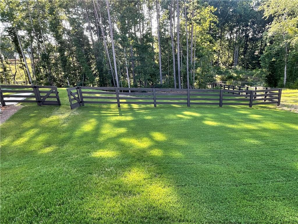 281 Greystone Court Winder, GA 30680 - Photo 54 of 71 a view of yard with green space and trees