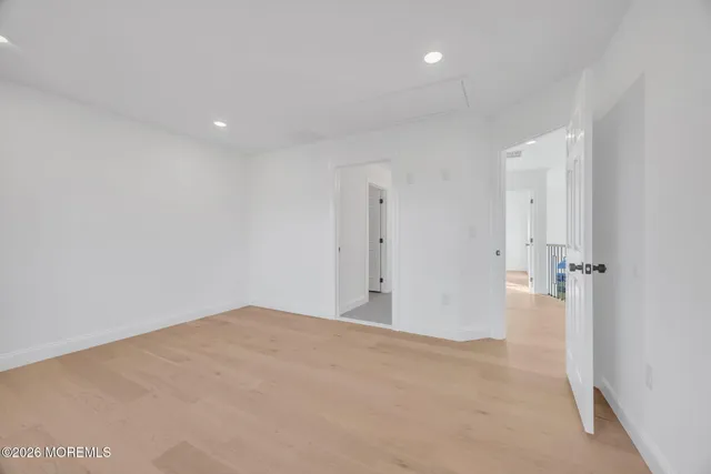 wooden floor in a gallery