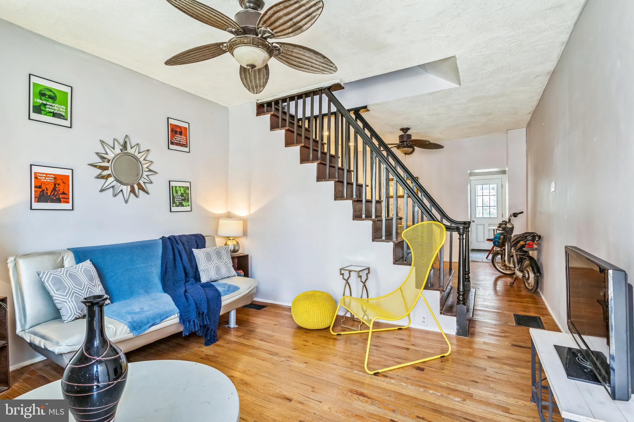 2519 Webb Street Philadelphia, PA 19125 - Photo 2 of 19 Sun filled living room