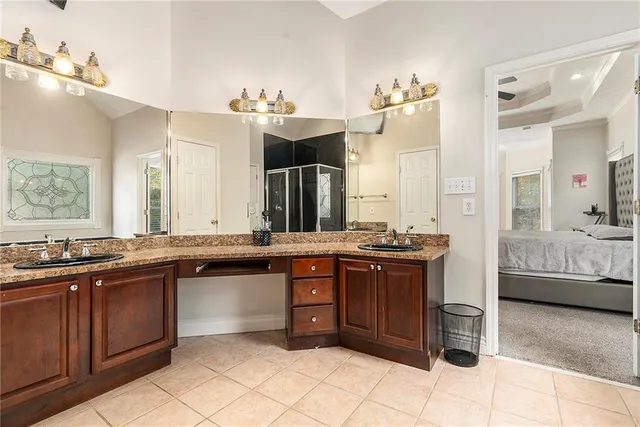a kitchen with a sink and stove
