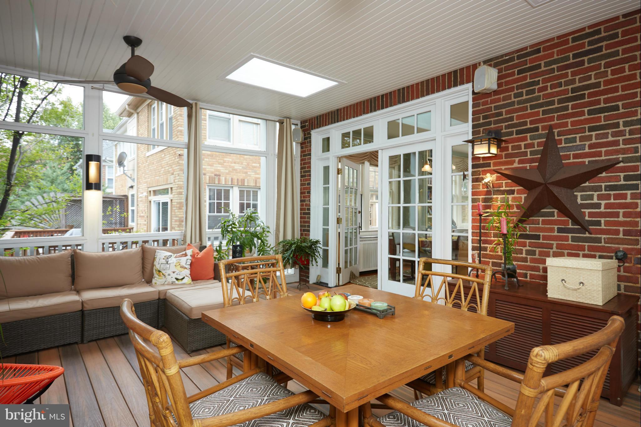 3822 Garfield Street Northwest Washington, DC 20007 - Photo 9 of 30 Screened Porch