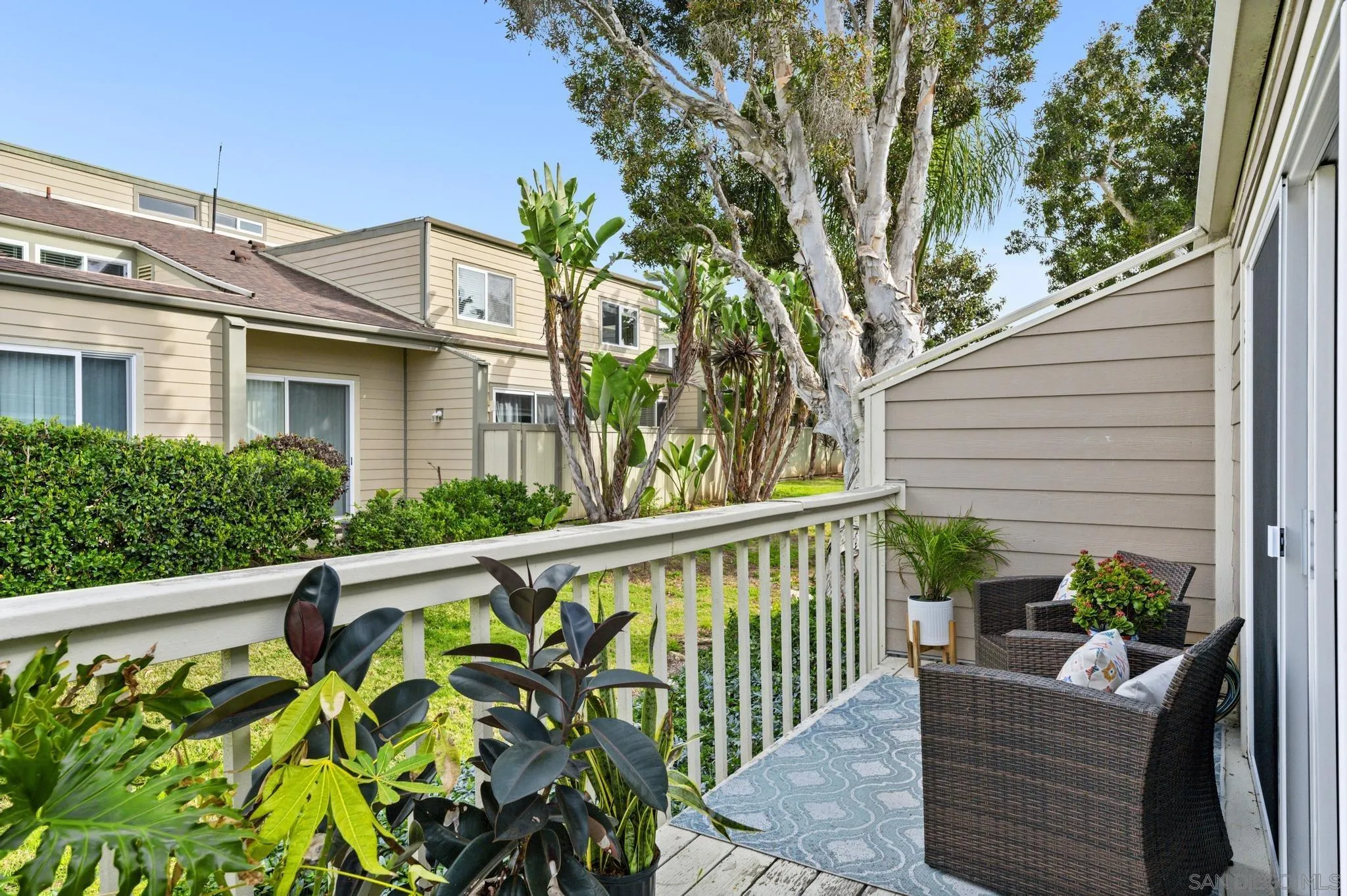 1735 Aldersgate Road Encinitas, CA 92024 - Photo 13 of 49 a view of a chair and table in the balcony