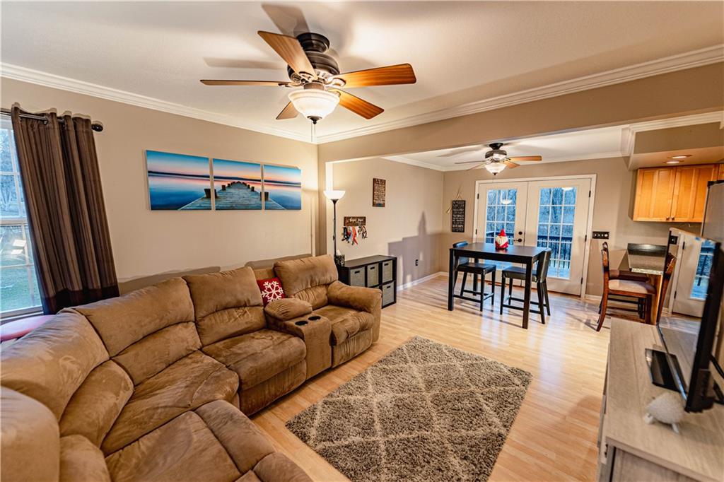 3673 Mitchell Road New Castle, PA 16105 - Photo 5 of 25 a living room with furniture and a flat screen tv