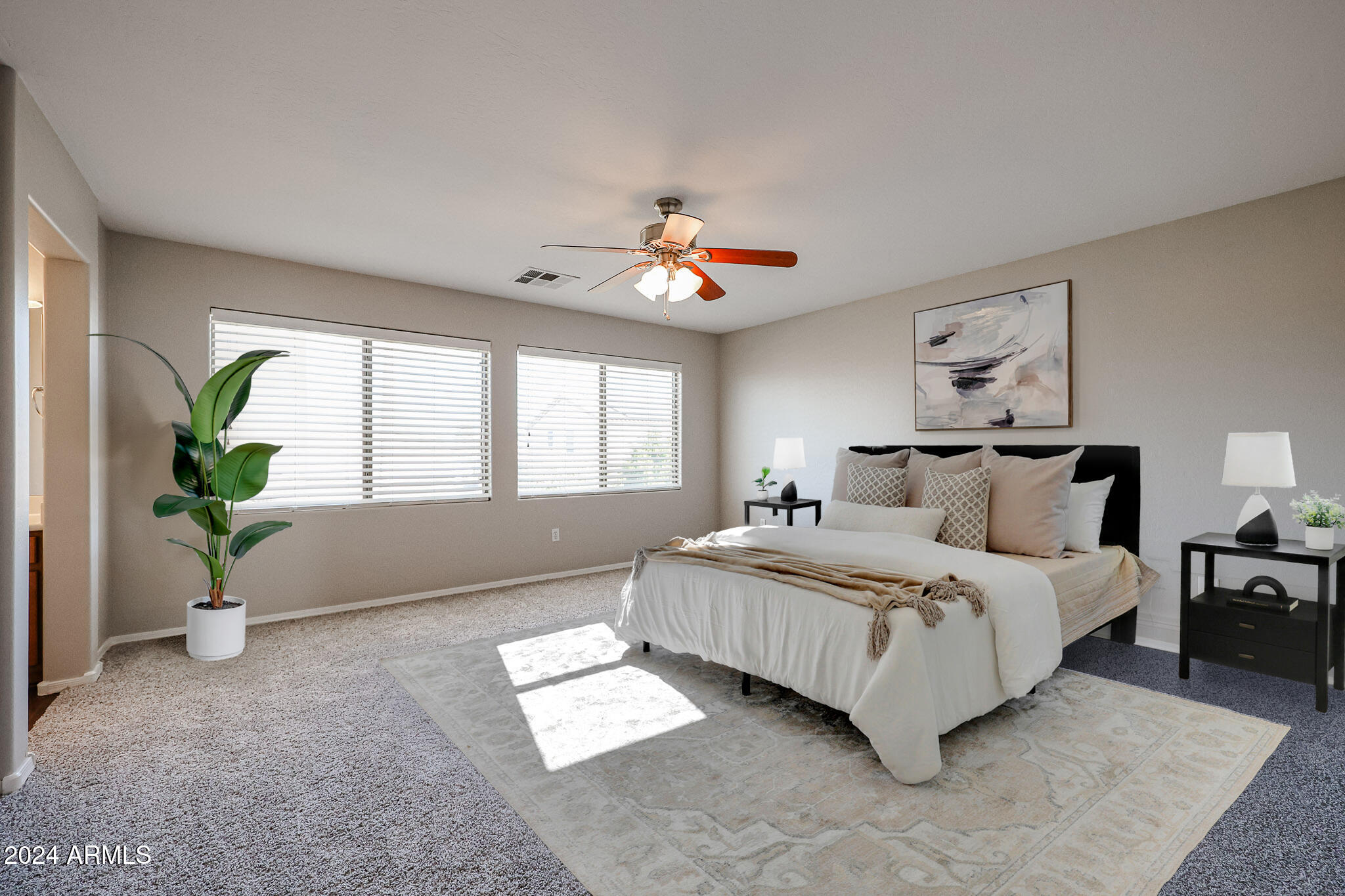 3264 East Los Altos Road Gilbert, AZ 85297 - Photo 6 of 61 Master bedroom staged