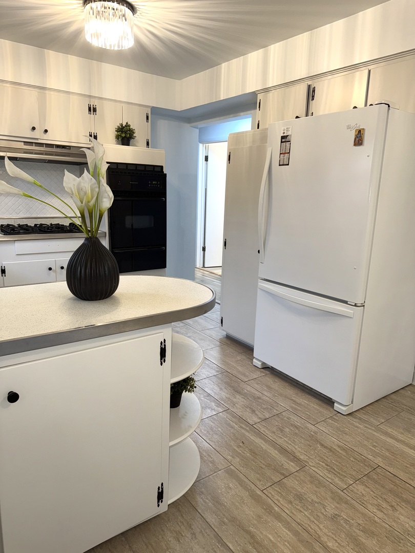 2308 Oakton Street, Unit 1 Park Ridge, IL 60068 - Photo 6 of 11 a kitchen with stainless steel appliances a refrigerator and a stove