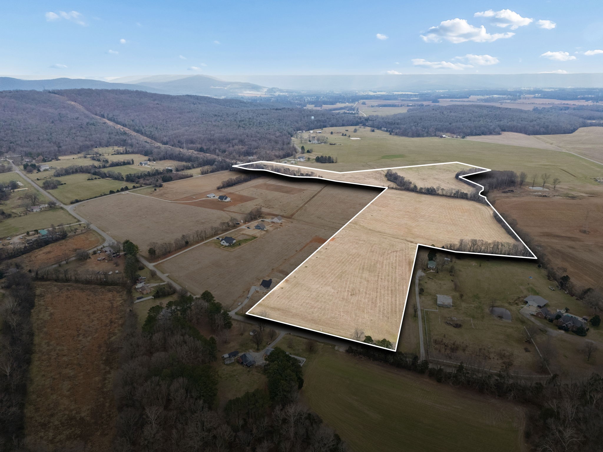 0 Blue Spring Road Decherd, TN 37324 - Photo 2 of 6 an aerial view of residential houses with outdoor space
