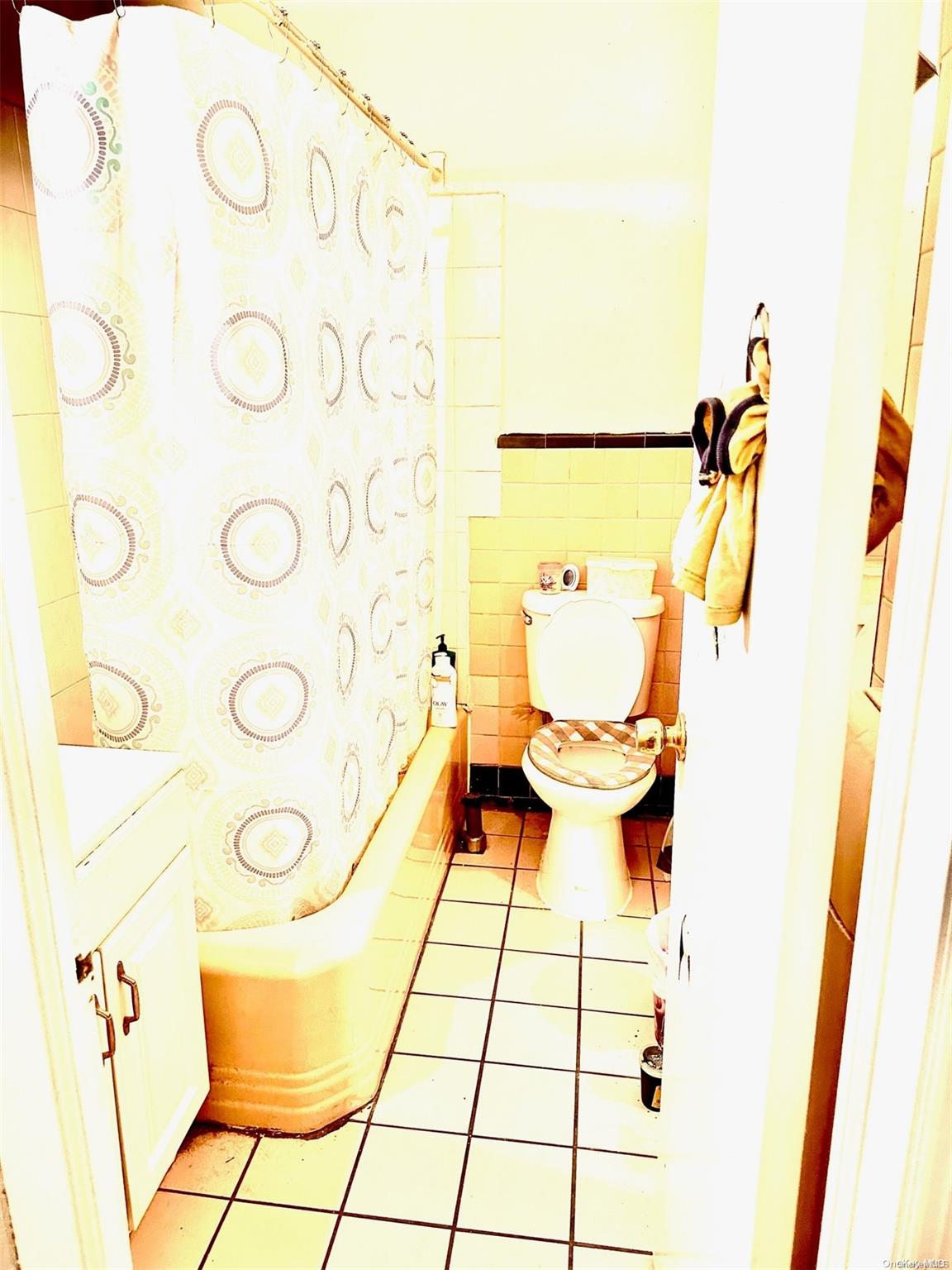 67-36 Austin Street Queens, NY 11375 - Photo 4 of 6 a bathroom with a sink and mirror with toilet