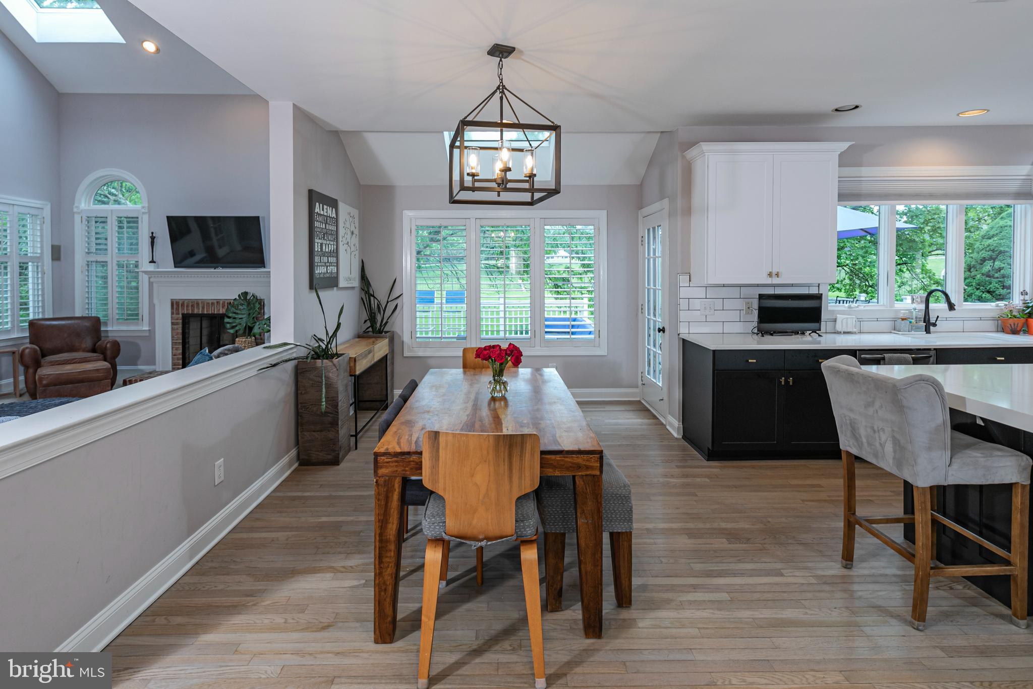 173 Christopher Drive Princeton, NJ 08540 - Photo 22 of 61 a view of a dining room with furniture window and wooden floor
