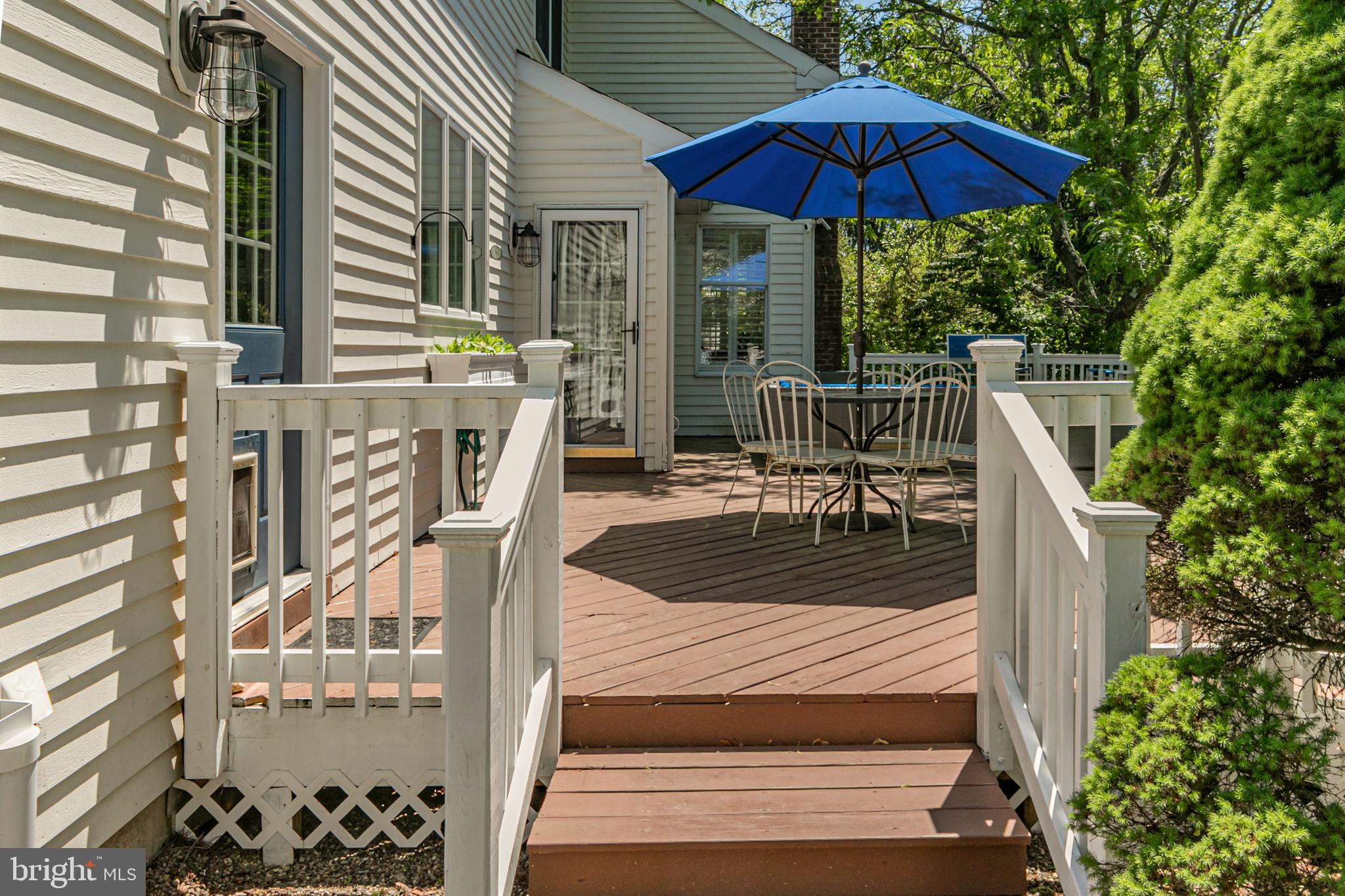 173 Christopher Drive Princeton, NJ 08540 - Photo 52 of 61 a view of balcony with two chairs and a potted plant