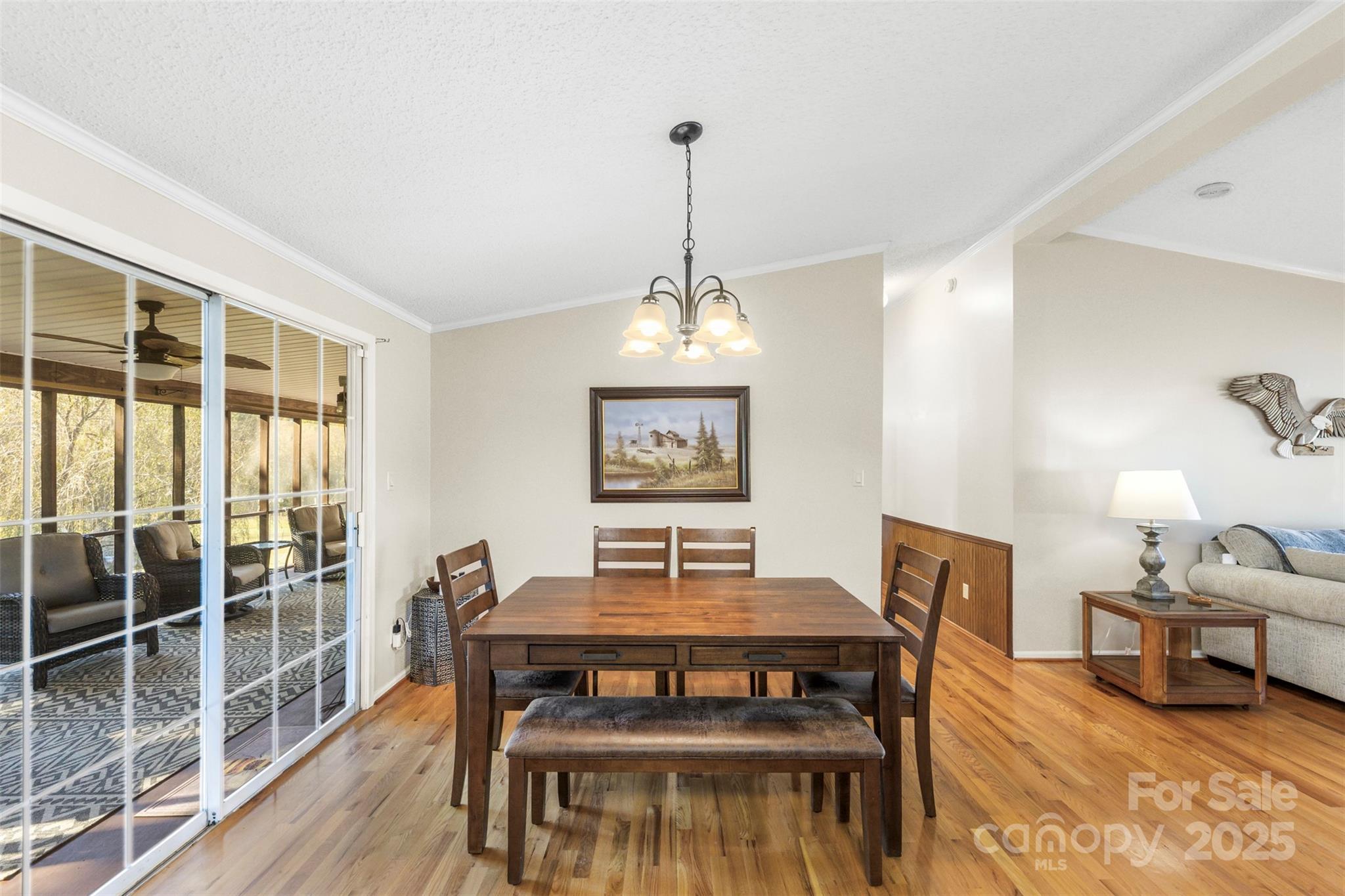 320 Huffstetler Lake Road Dallas, NC 28034 - Photo 9 of 47 a dining room with furniture and window
