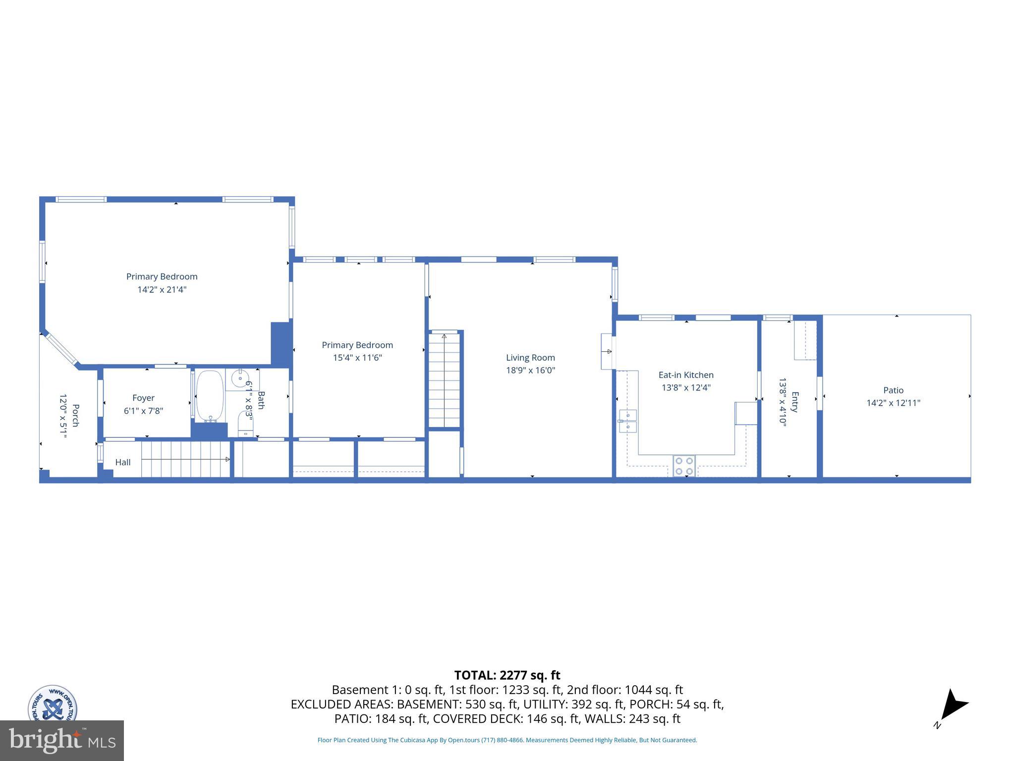 117 Baltimore Street Hanover, PA 17331 - Photo 21 of 37 a picture of a floor plan