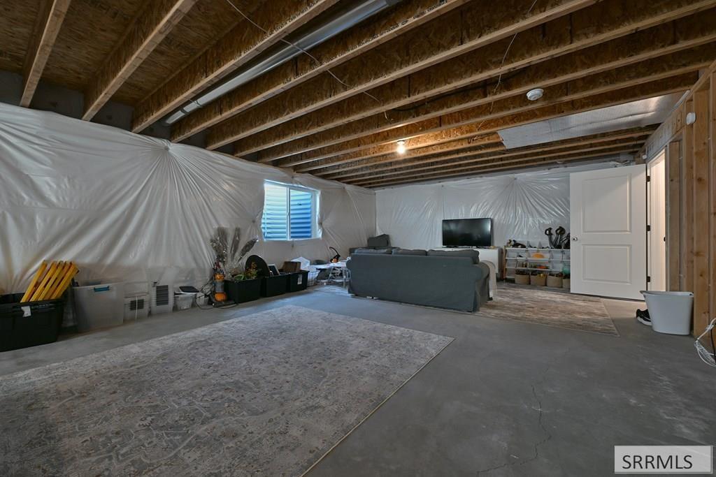 1458 North 805 Street Shelley, ID 83274 - Photo 16 of 27 Unfinished Basement
