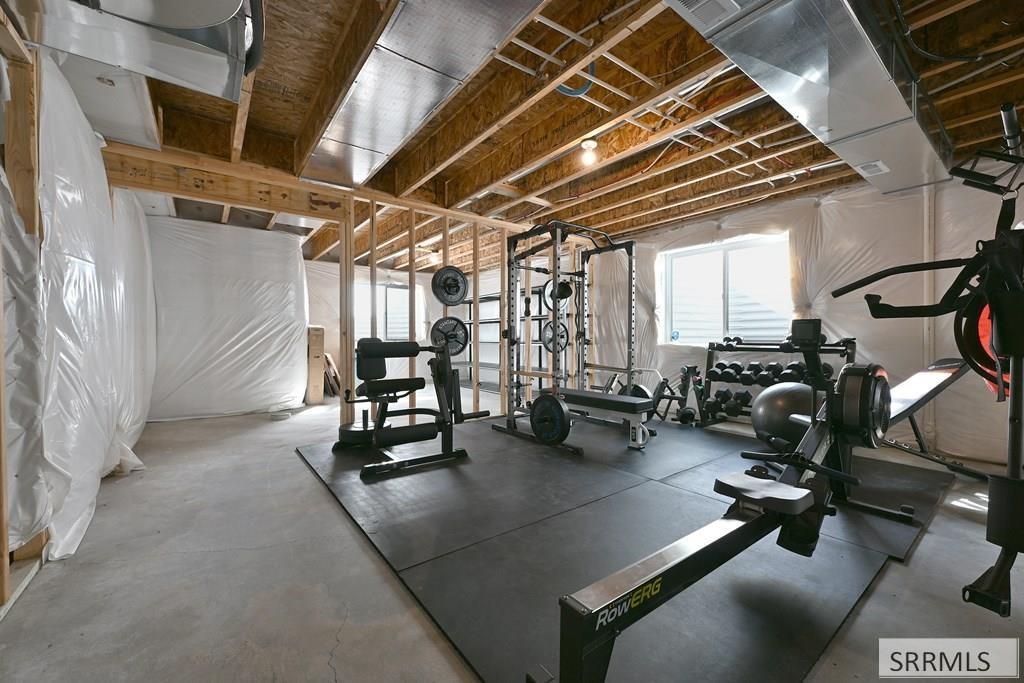 1458 North 805 Street Shelley, ID 83274 - Photo 18 of 27 Unfinished Basement