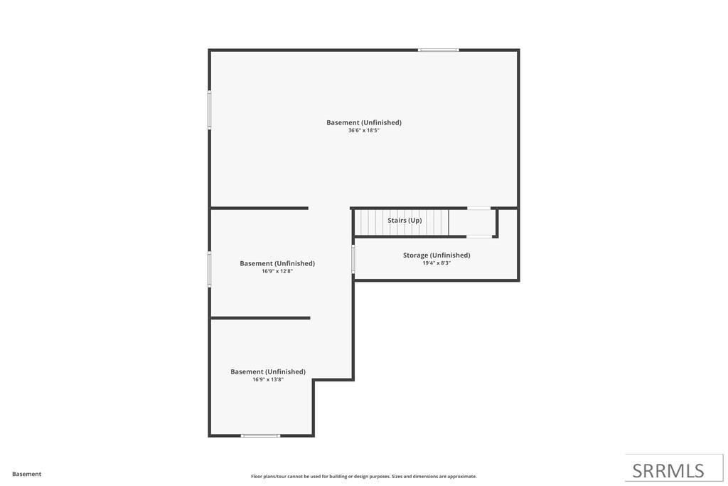 1458 North 805 Street Shelley, ID 83274 - Photo 27 of 27 Basement Floor Plan