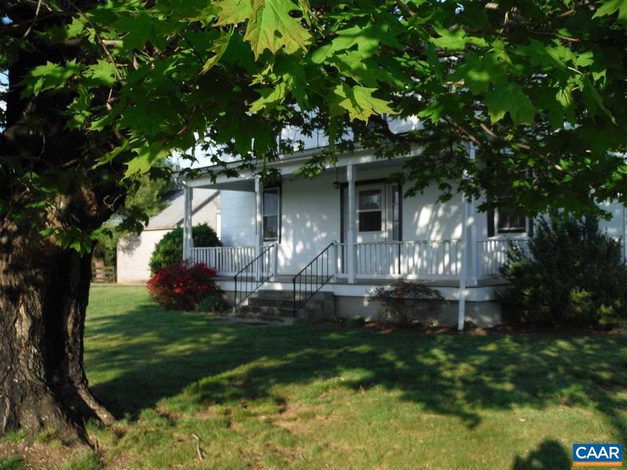 1270 Locust Grove Church Road Orange, VA 22960 - Photo 17 of 46 a front view of a house with garden