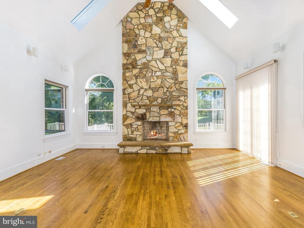 8951 Brook Road McLean, VA 22102 - Photo 10 of 33 Family Room -Virtually Staged FP Flame