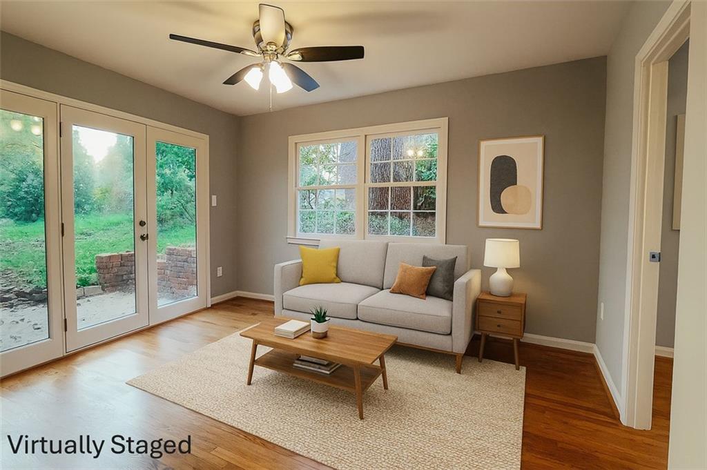 2744 Hunting Hill Lane Decatur, GA 30033 - Photo 7 of 16 a living room with furniture and a large window
