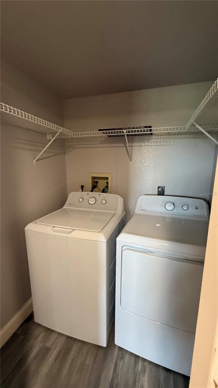 175 Kings Highway, Unit 1126 Punta Gorda, FL 33983 - Photo 15 of 17 a utility room with dryer and washer