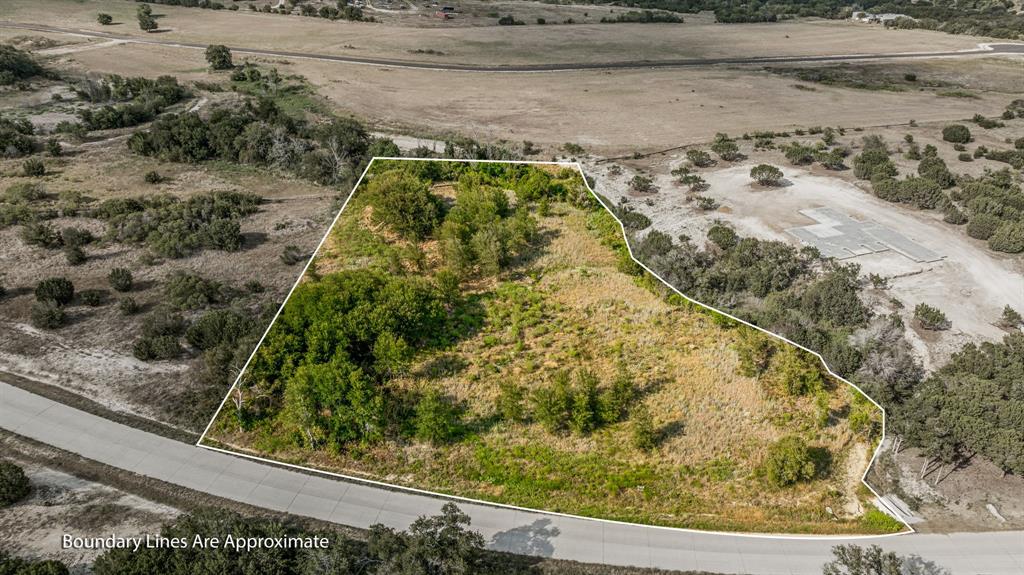 3111 Rio Grande Circle Cresson, TX 76035 - Photo 10 of 20 Aerial view of sparsely populated area featuring property parcel outlined