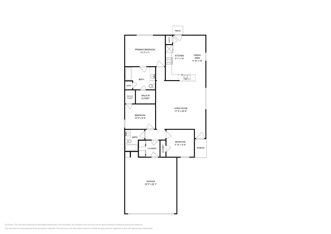 1525 Treeta Trail Kyle, TX 78640 - Photo 16 of 16 a picture of floor plan