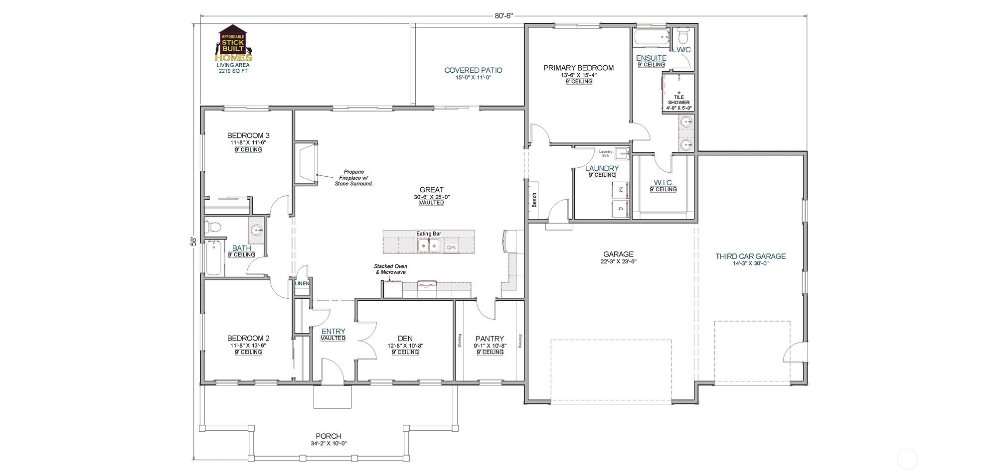 243 Collins Road Toledo, WA 98591 - Photo 3 of 12 a picture of a very nice looking hallway