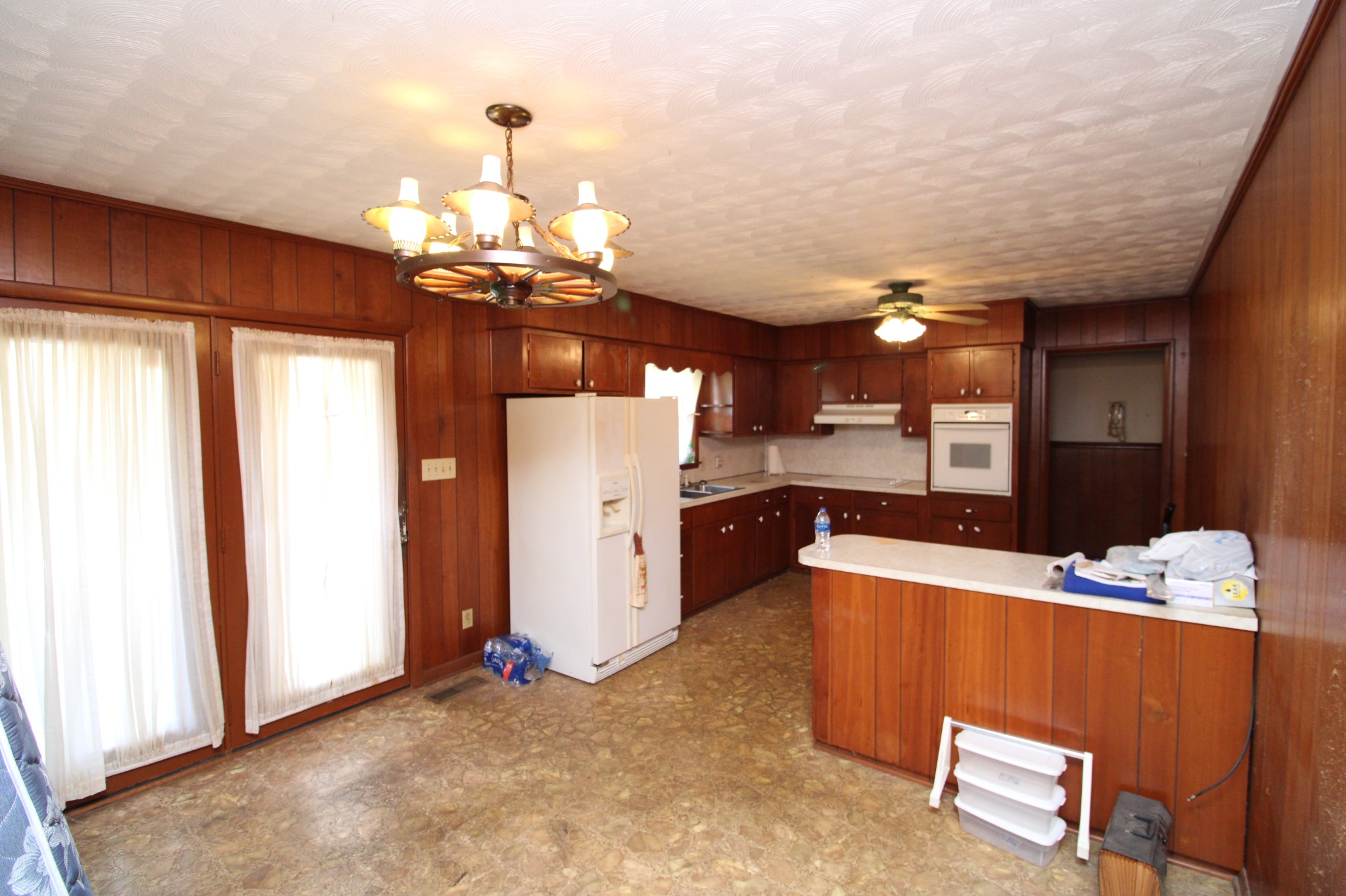 1984 Celina Road Red Boiling Springs, TN 37150 - Photo 14 of 28 a view of kitchen with refrigerator and window