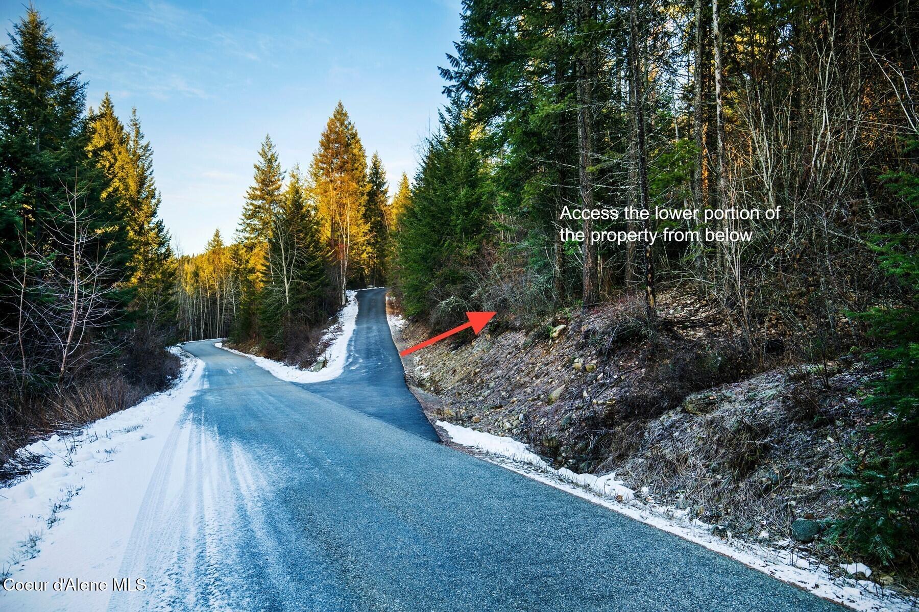 Lot 2 Forever View Road Sagle, ID 83860 - Photo 8 of 24 Lower Property Side Access