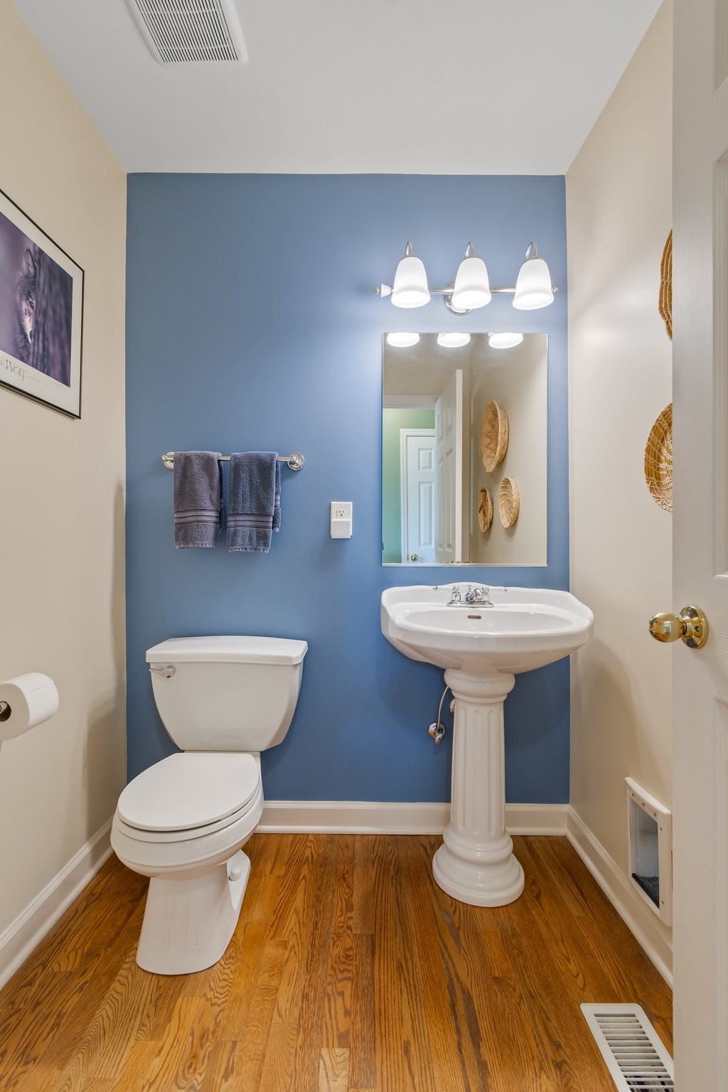 1922 Victorian Road Columbia, TN 38401 - Photo 12 of 25 a bathroom with a toilet sink and mirror