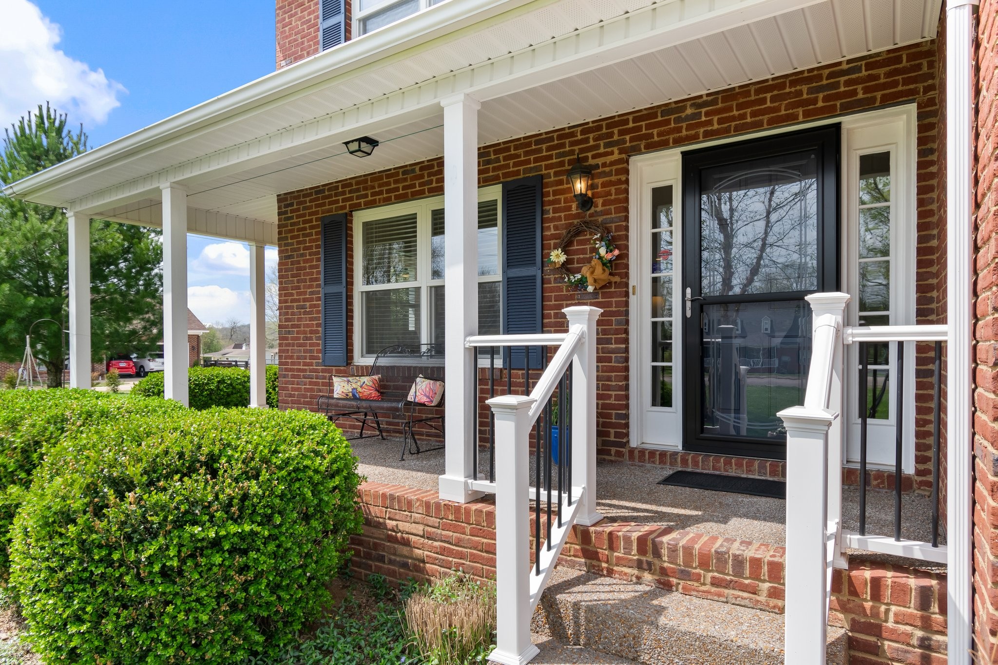 1922 Victorian Road Columbia, TN 38401 - Photo 3 of 25 a front view of a house with outdoor seating