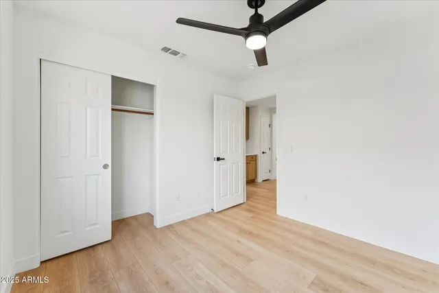 wooden floor in an empty room