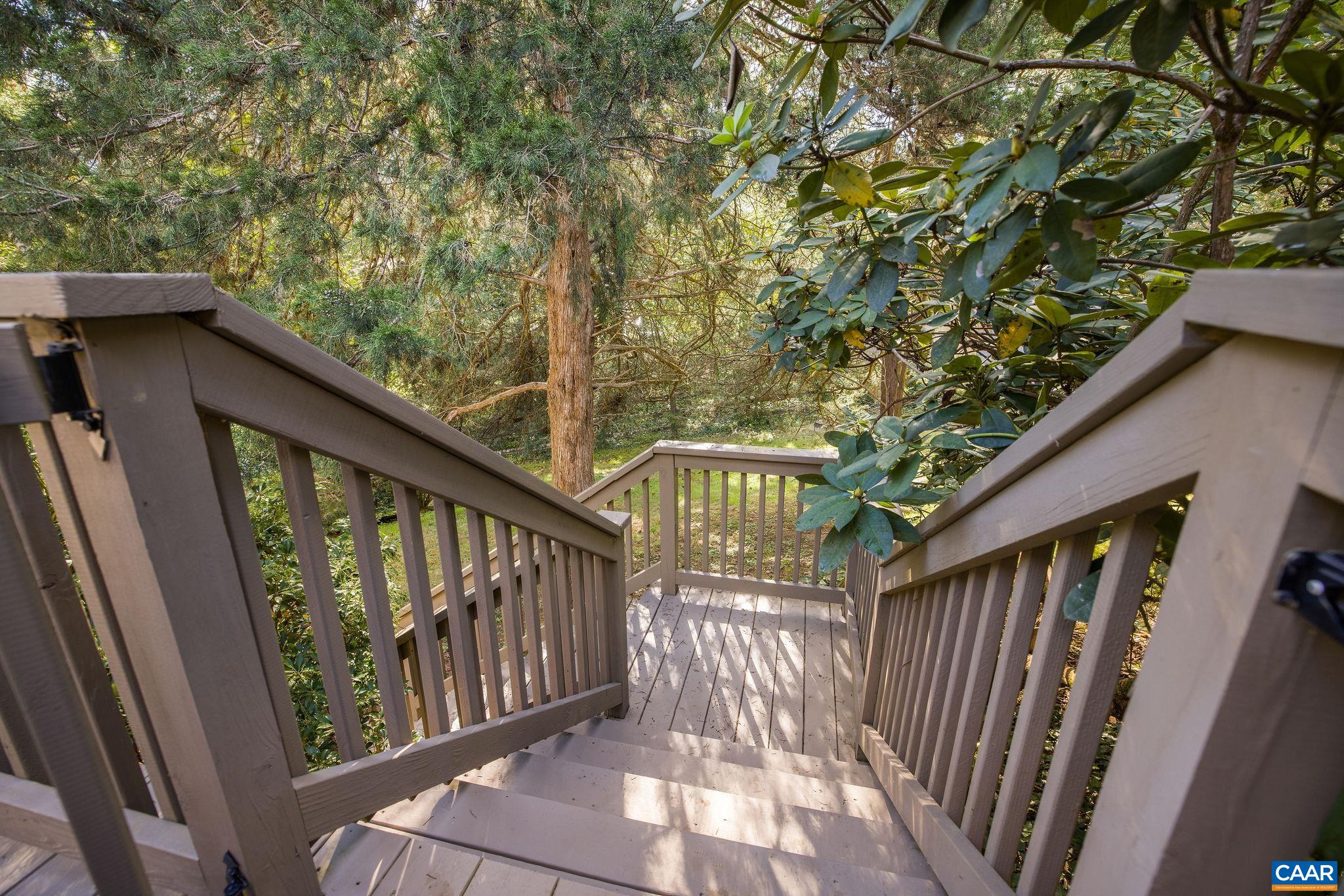 1249 Timberbranch Court Charlottesville, VA 22902 - Photo 25 of 34 a view of balcony with wooden floor and fence