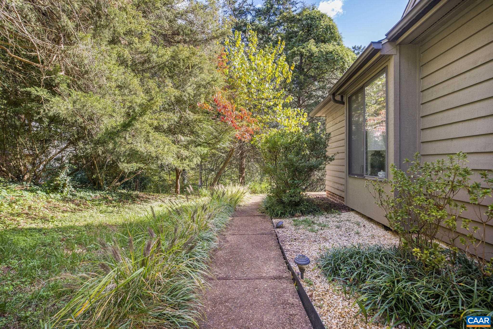 1249 Timberbranch Court Charlottesville, VA 22902 - Photo 30 of 34 a view of a pathway with a yard