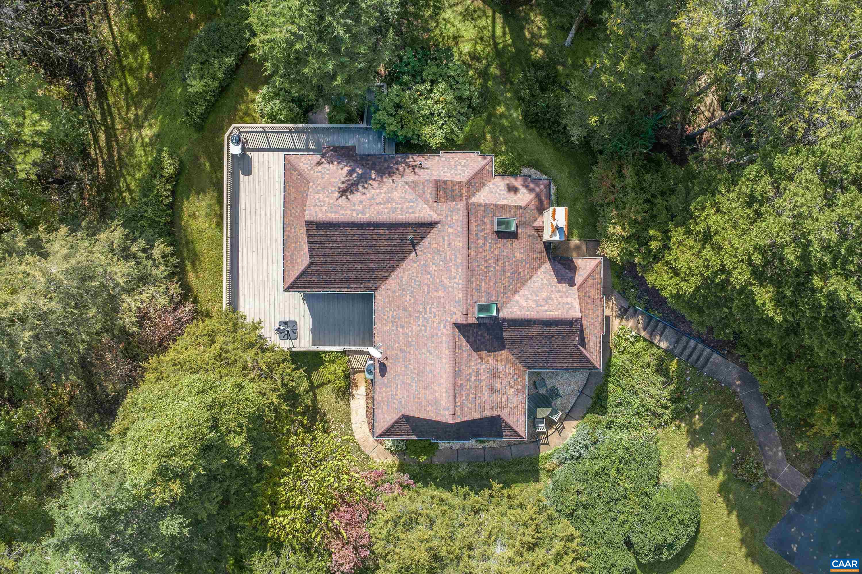 1249 Timberbranch Court Charlottesville, VA 22902 - Photo 33 of 34 an aerial view of a house