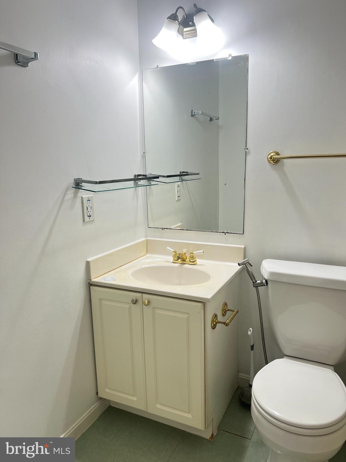 2040 Golf Course Drive Reston, VA 20191 - Photo 14 of 34 a bathroom with a sink a toilet and shower