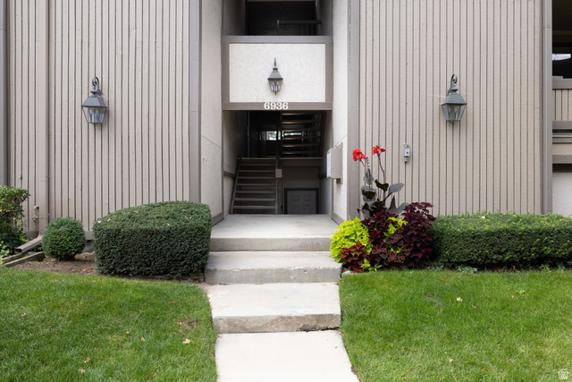 6936 South 775 East, Unit B Midvale, UT 84047 - Photo 23 of 33 Entrance to property featuring a yard