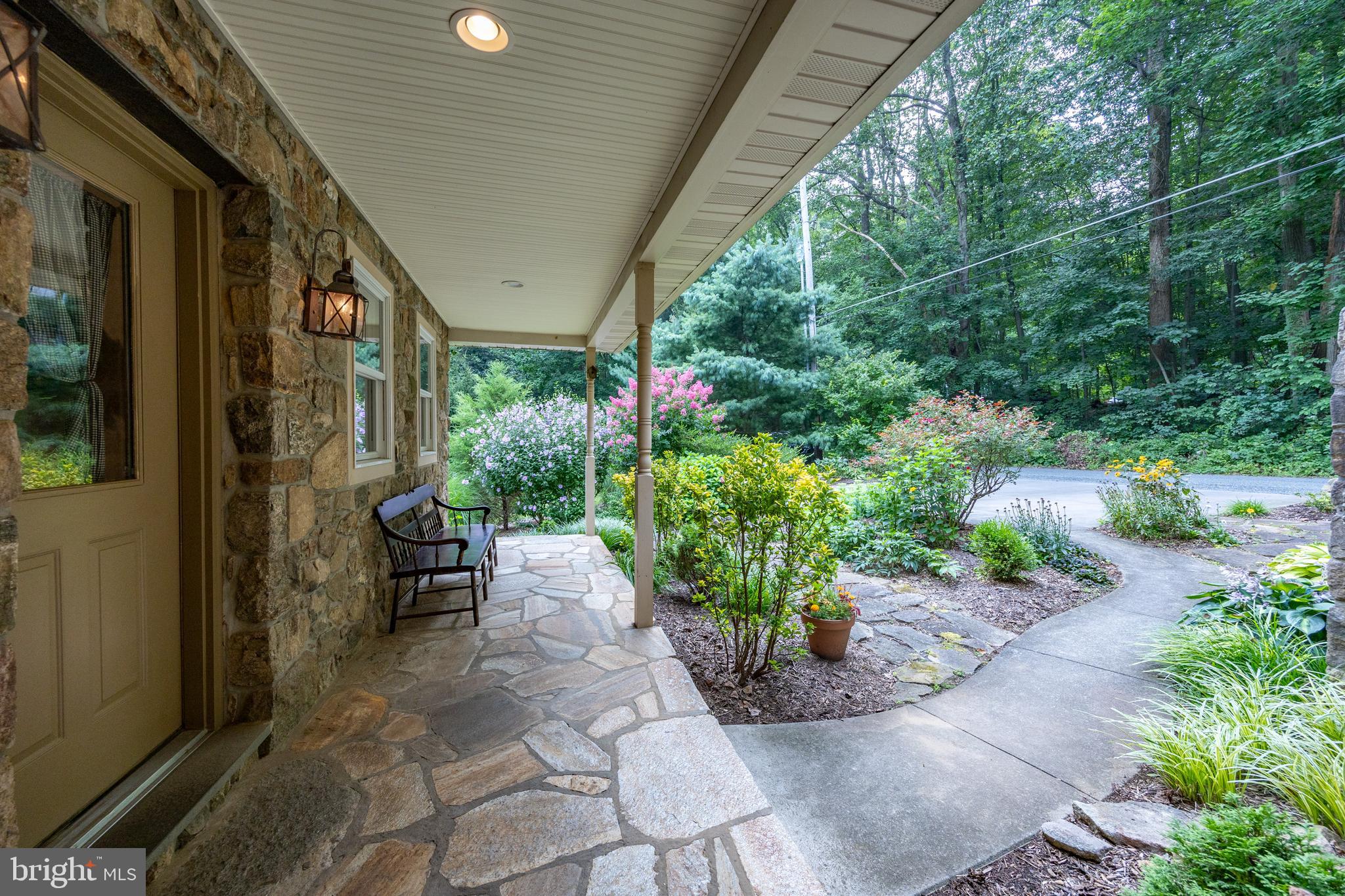 957 Mt Pleasant Road Pottstown, PA 19465 - Photo 11 of 48 Front Porch & Gardens