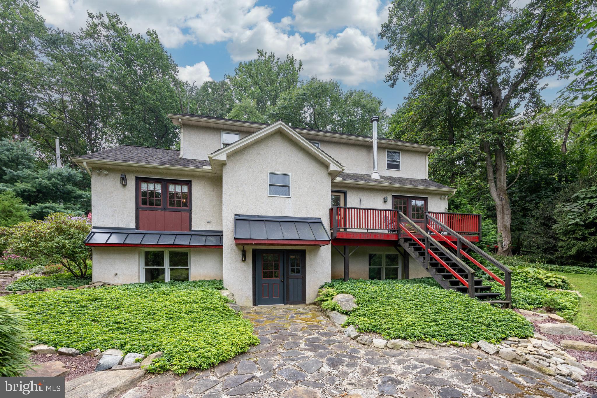 957 Mt Pleasant Road Pottstown, PA 19465 - Photo 47 of 48 Back View/Lower Level Entrance