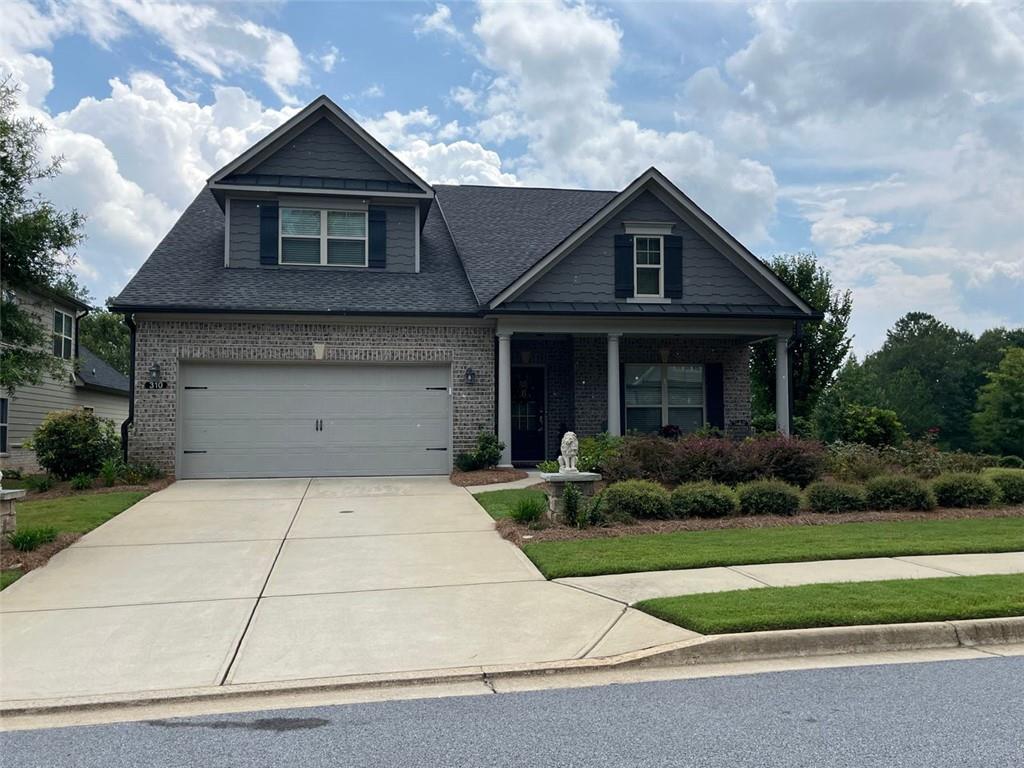 front view of house with a yard