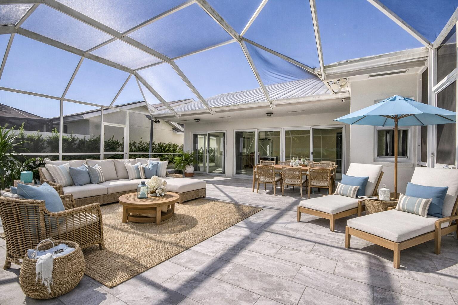 181 Cape Pointe Circle Jupiter, FL 33477 - Photo 20 of 27 Backyard Staged
