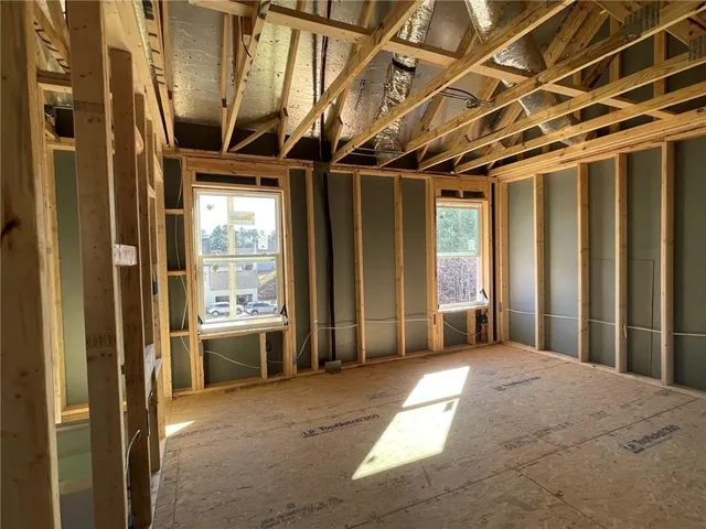 wooden floor in an empty room